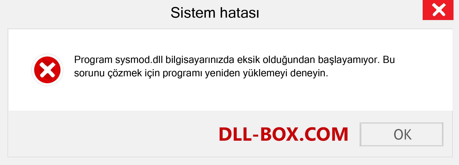 sysmod.dll dosyası eksik mi? Windows 7, 8, 10 için İndirin - Windows'ta sysmod dll Eksik Hatasını Düzeltin, fotoğraflar, resimler